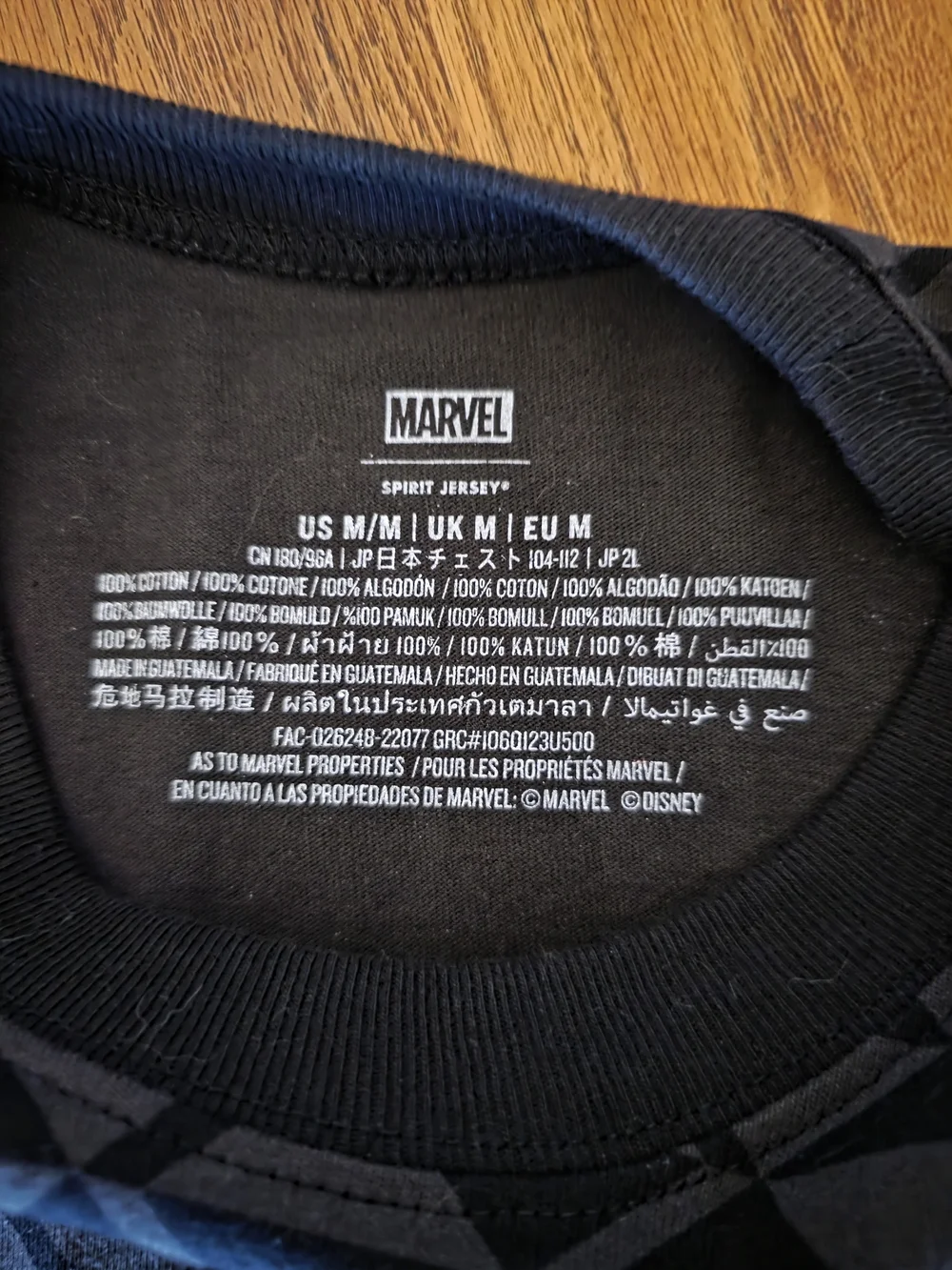 Black Panther Disneyland Spirit Jersey, Minnie ears, and Loungefly Backpack Bund